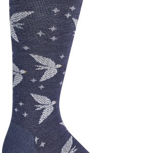 Women's Love Dove | Moderate Graduated Compression Socks | Wide Calf Fit