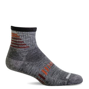 Men's Ascend II Quarter | Moderate Compression Socks