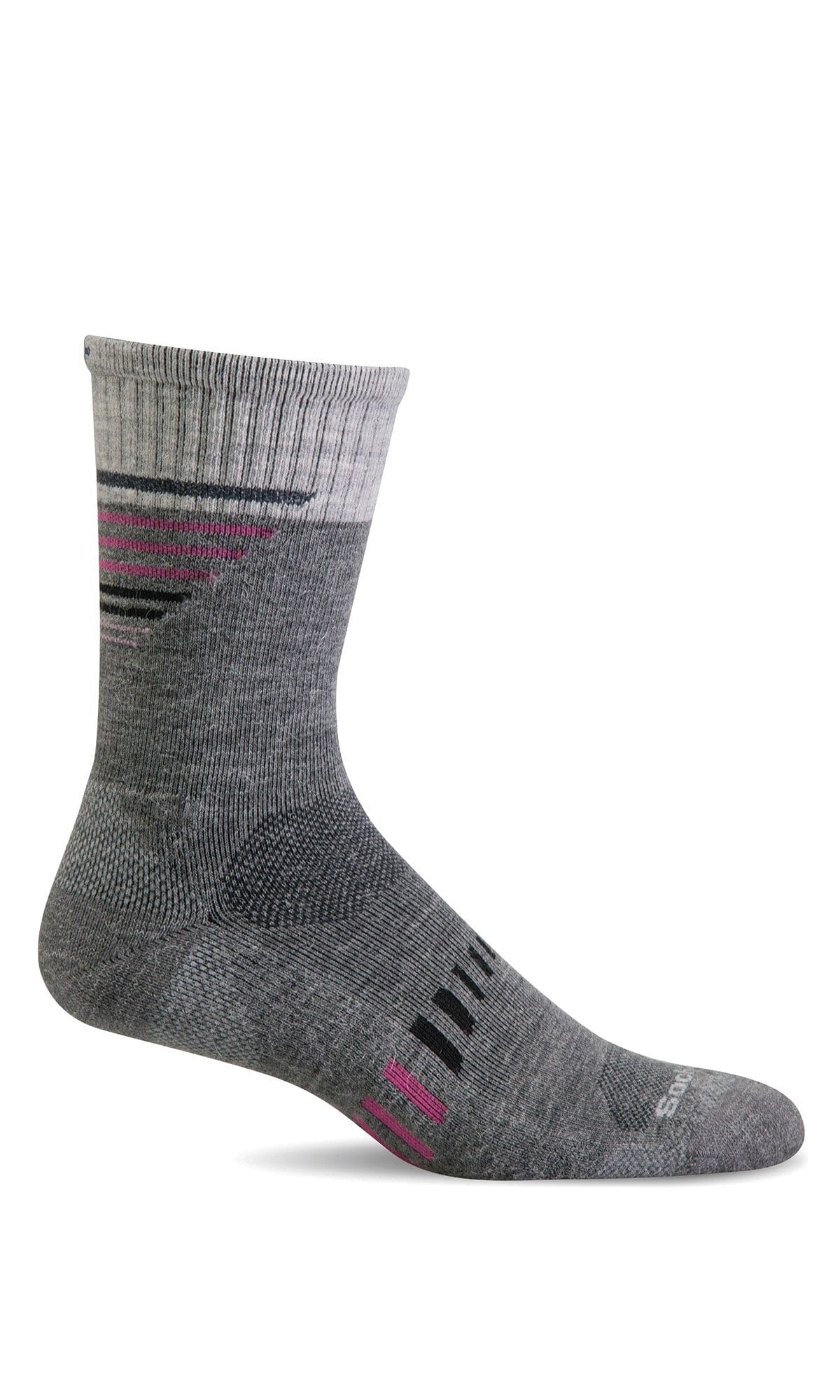 Women's Ascend II Crew | Moderate Graduated Compression Socks - Image 2