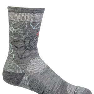 Women's Petal Power Crew | Moderate Graduated Compression Socks